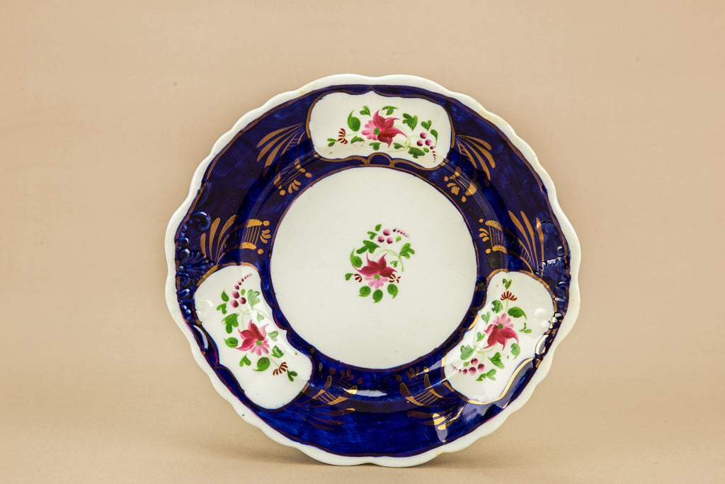 Gaudy Welsh plate