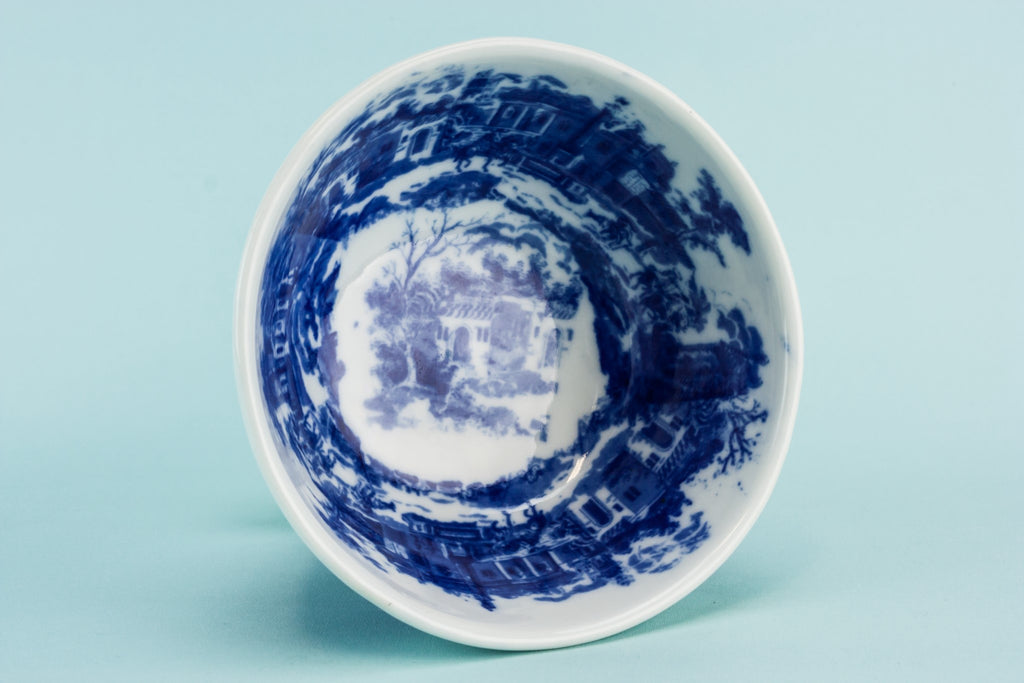 Retro porcelain serving bowl