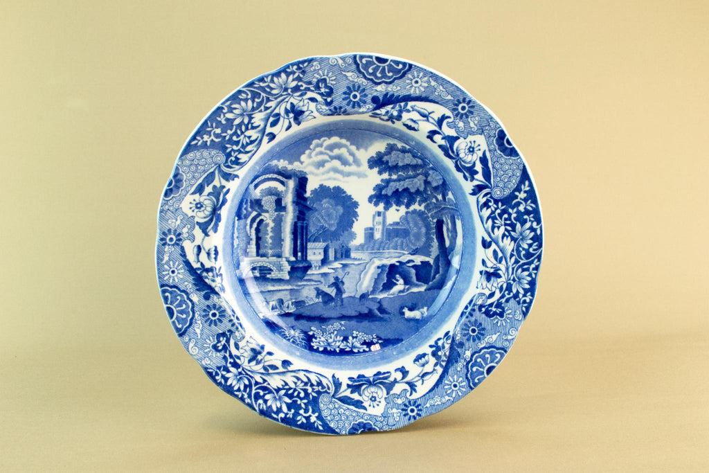 Blue and white Copeland bowl, mid 19th c