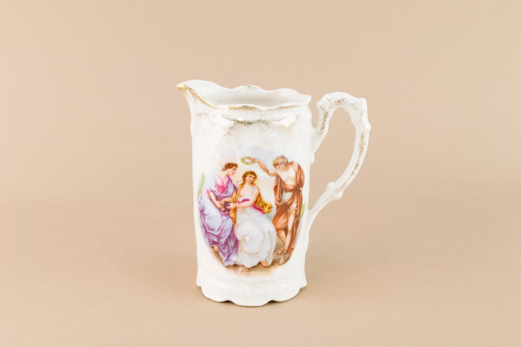 Porcelain milk jug, German Early 1900s