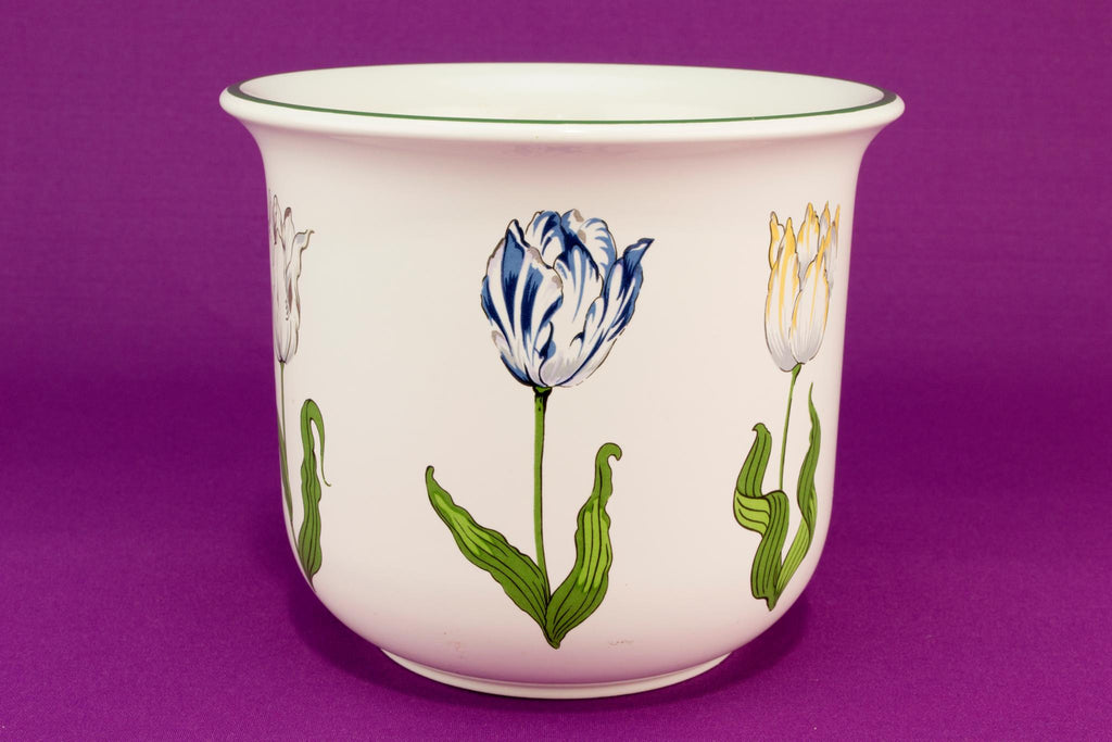 tiffany planter pot Tiffany Tulips flower pot or planter
