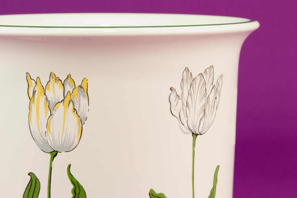 tiffany planter pot Tiffany Tulips flower pot or planter