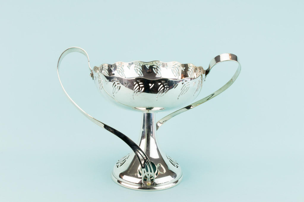 WMF Silver Plated Art Nouveau Fruit Bowl, German Early 1900s