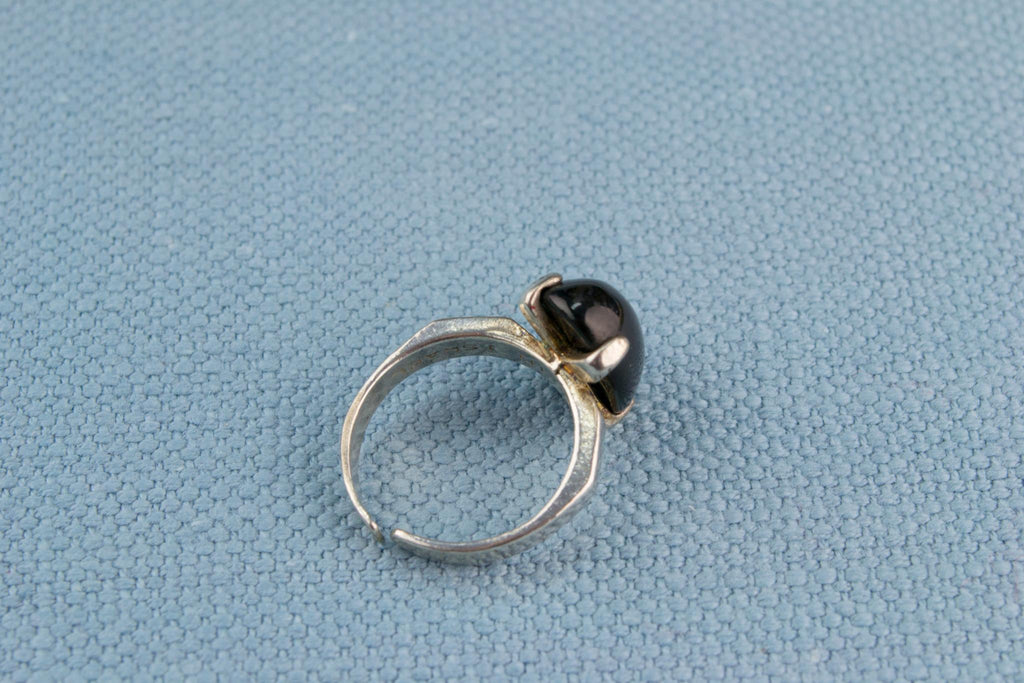 Sterling Silver Cabochon Ring