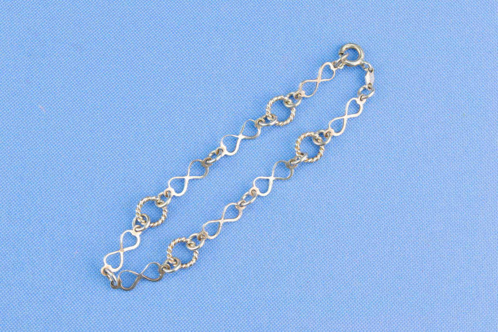 Sterling Silver Links Bracelet