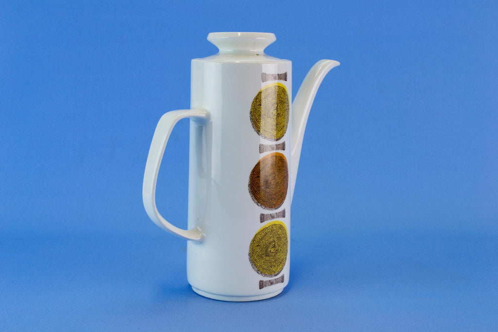 Large Meakin Coffee Pot, English 1960s