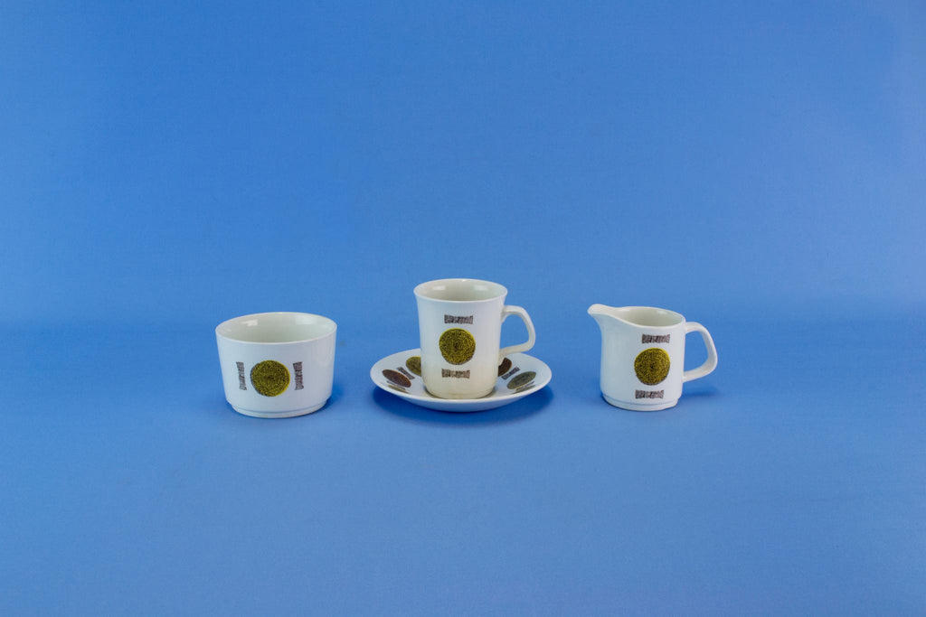 Coffee Set for 5 by Meakin, English Circa 1960