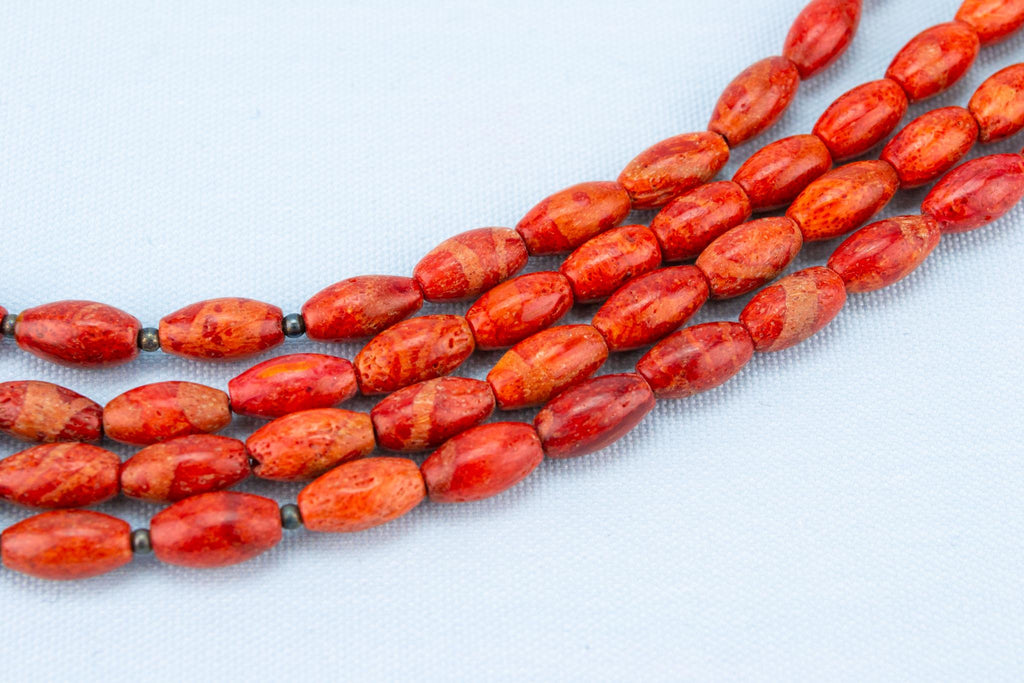 Italian Red Coral Necklace