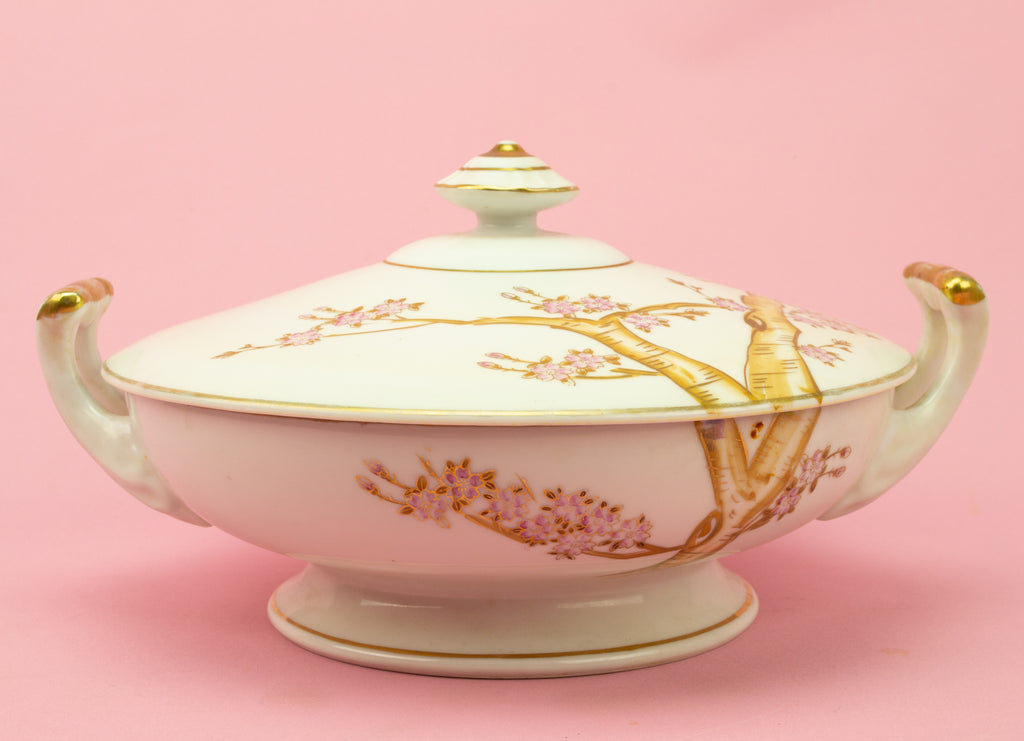 1920s Porcelain Tureen by Shimokata