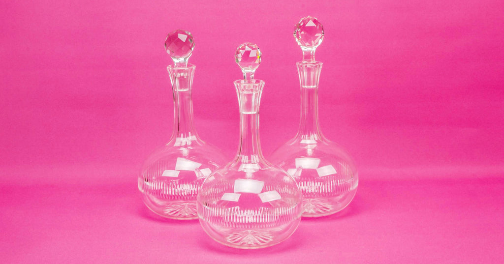 How We Clean and Care for Glass Decanters