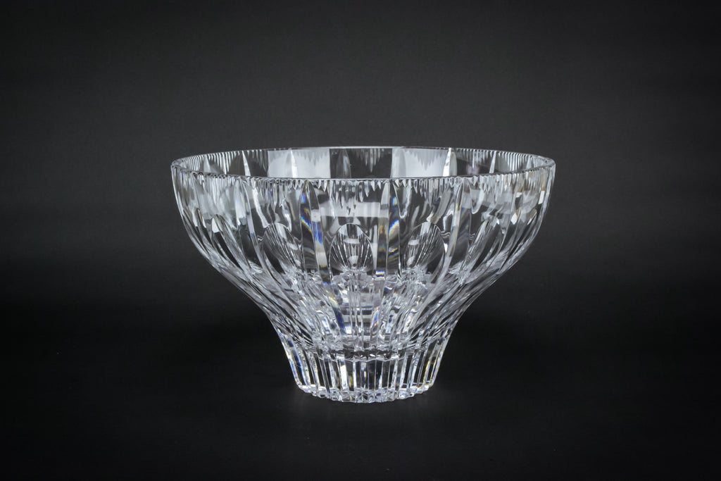 Massive Webb cut glass bowl