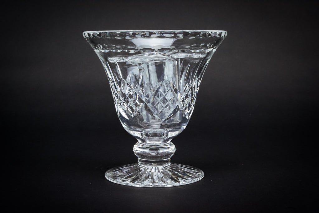 Cut glass flower vase