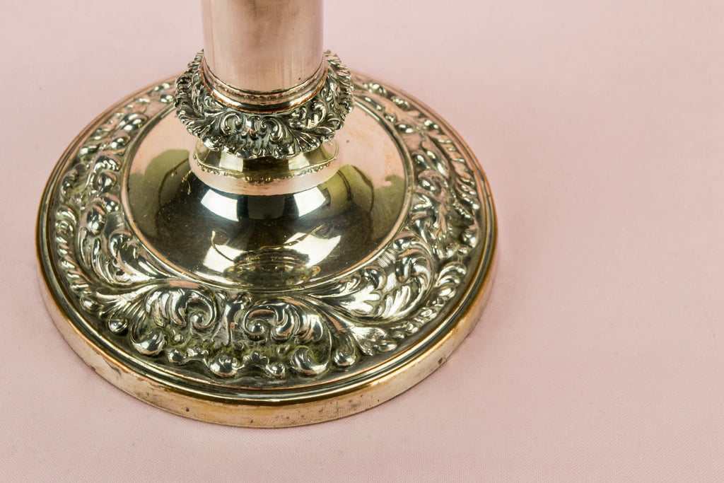 2 large candelabras