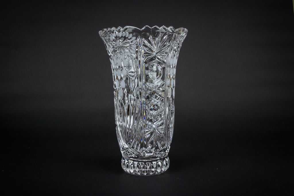 Flower glass vase