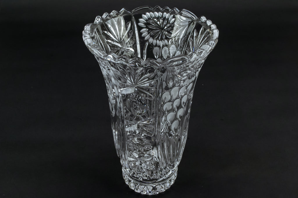 Flower glass vase