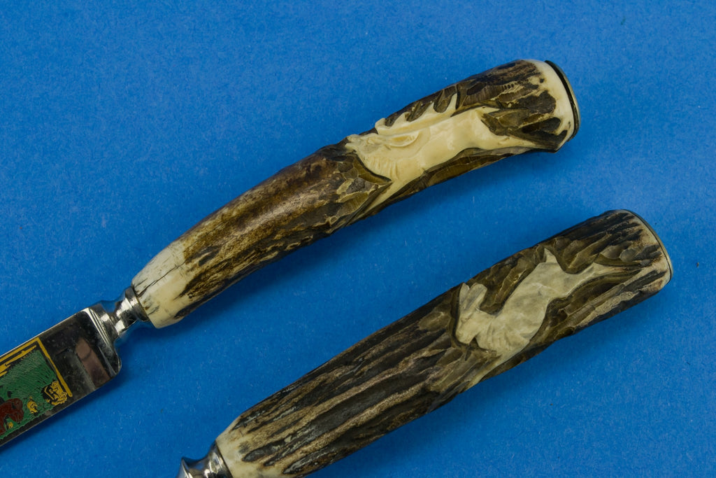 Antler knife and fork