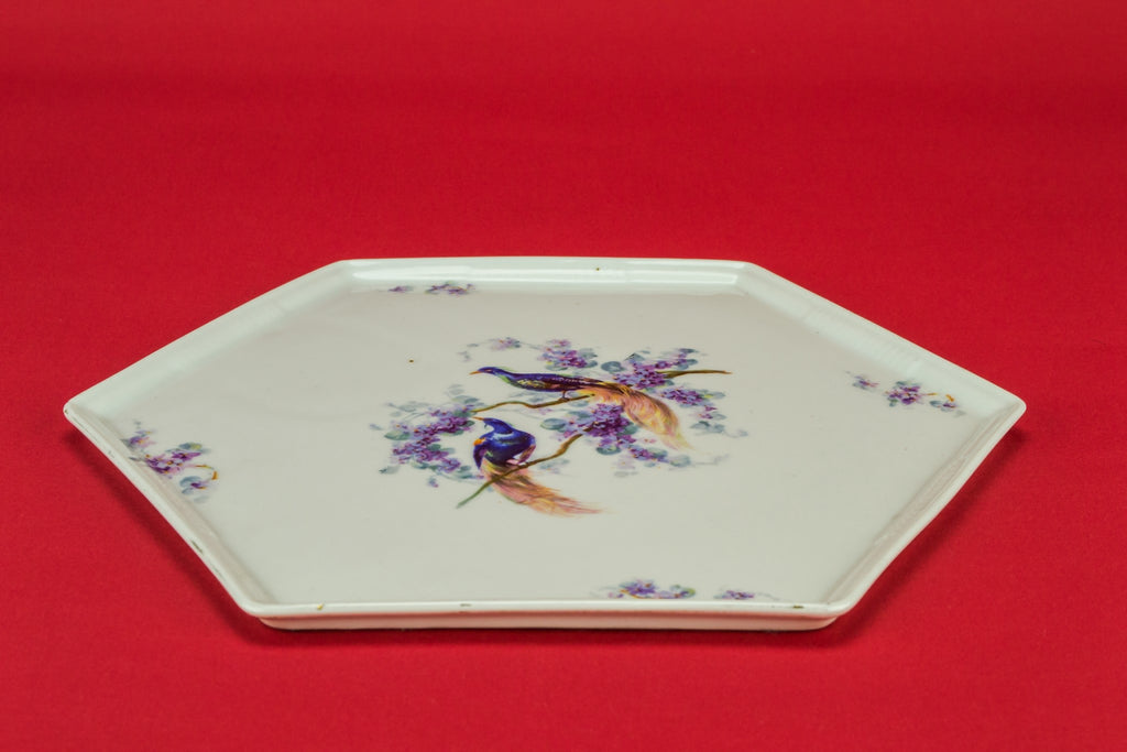 Hexagonal decorative tray