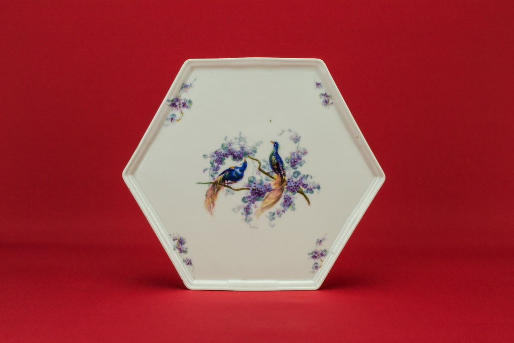 Hexagonal decorative tray