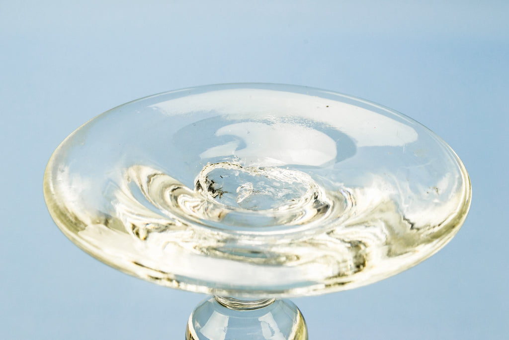 Blown glass Champagne flute