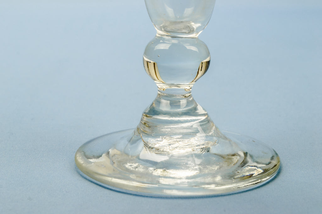 Blown glass Champagne flute