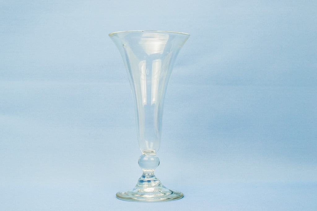 Blown glass Champagne flute