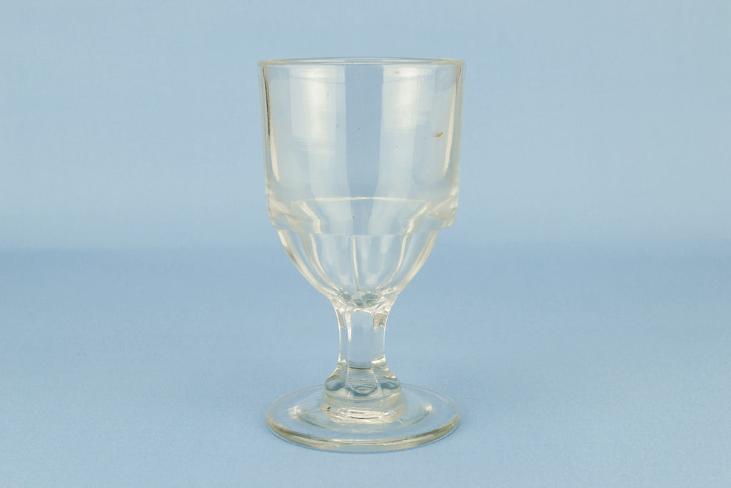 Hexagonal wine glass