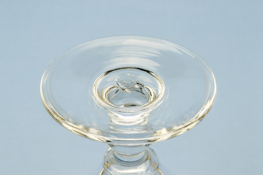 Large glass wine rummer