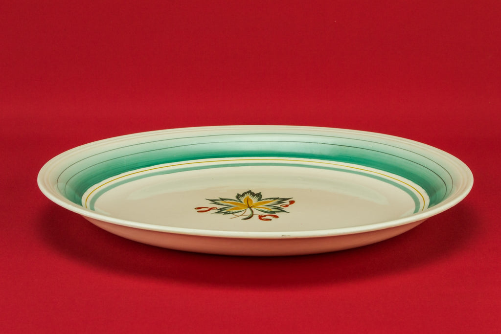 Medium green serving platter