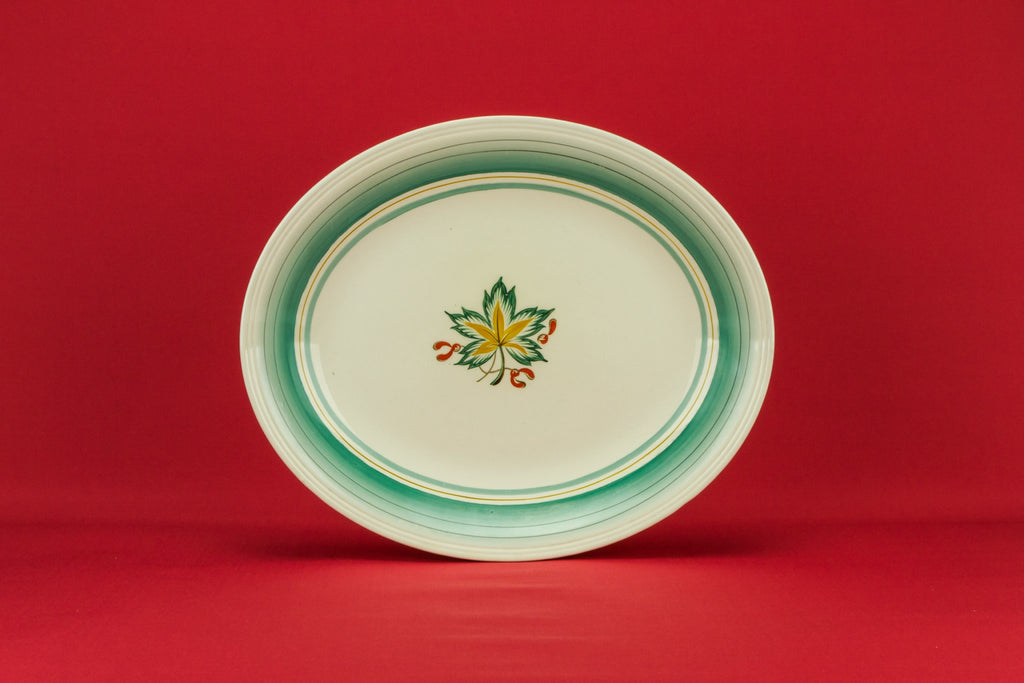 Medium green serving platter