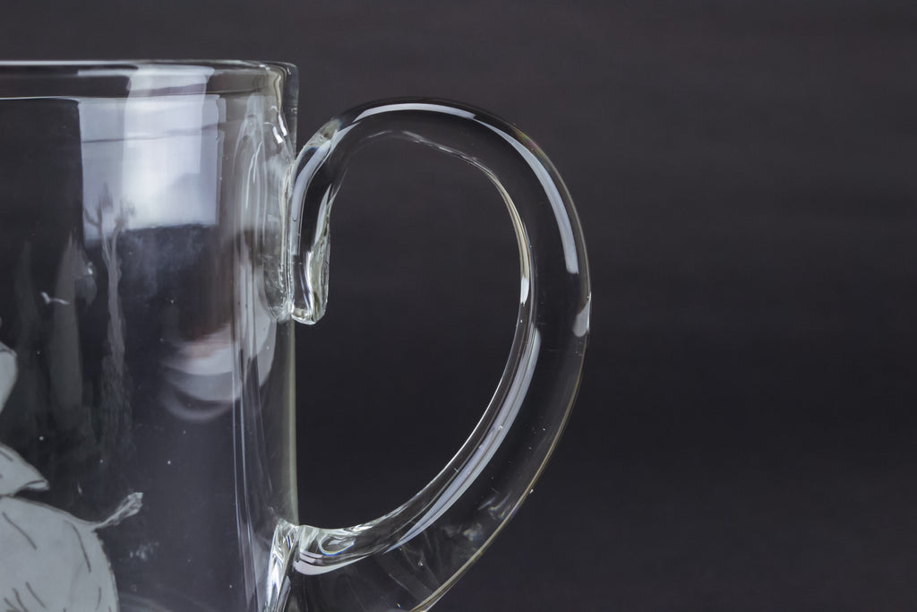 Engraved beer tankard