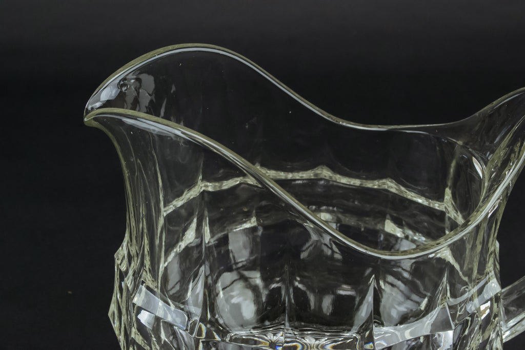 Glass water jug
