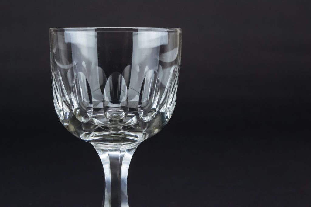 5 hexagonal port glasses