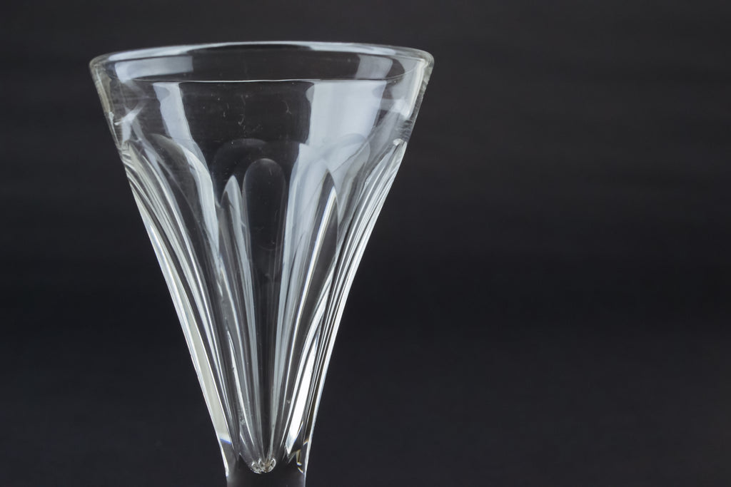 4 dessert wine flute glasses