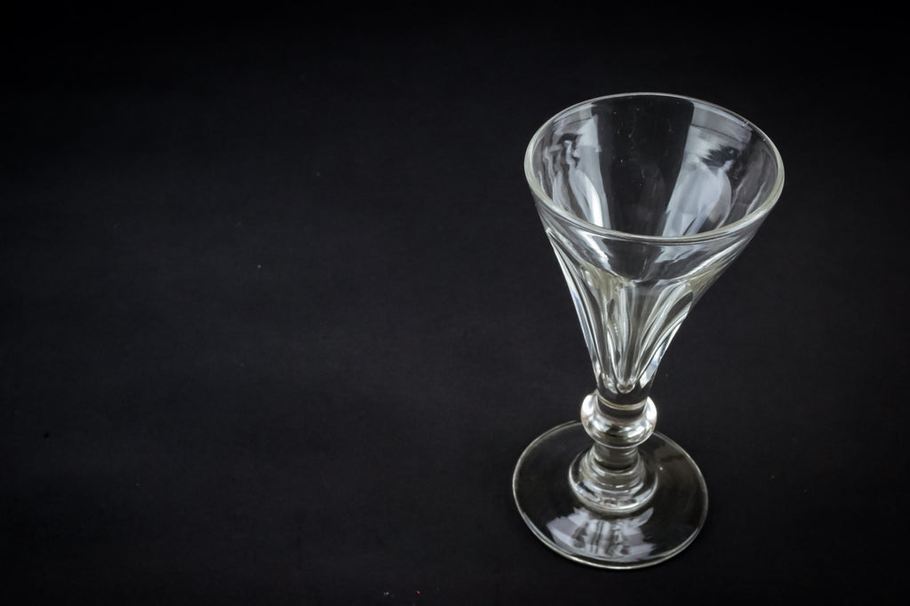 4 dessert wine flute glasses