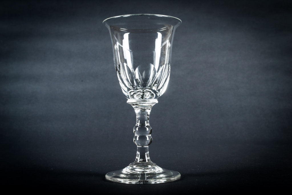 3 dessert wine glasses