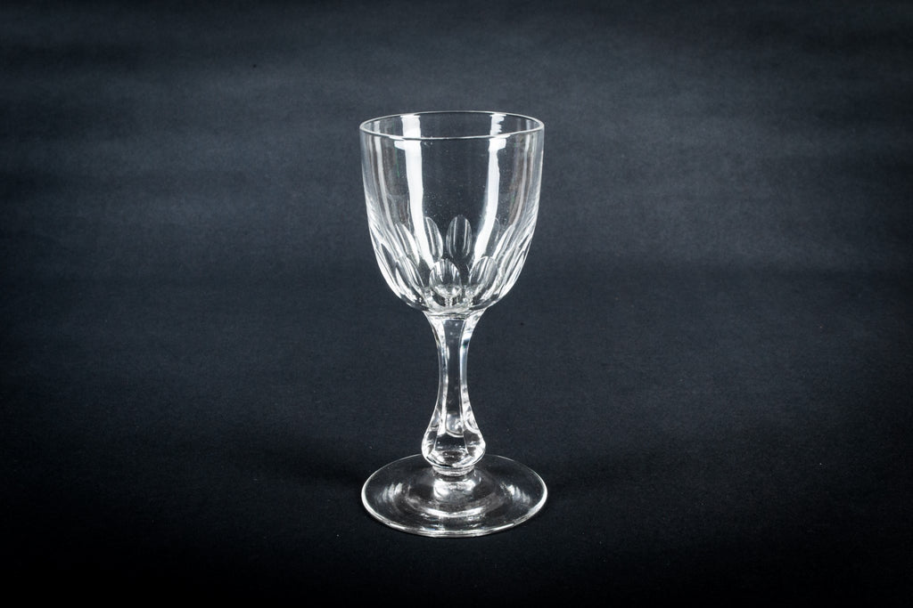 5 hexagonal port glasses