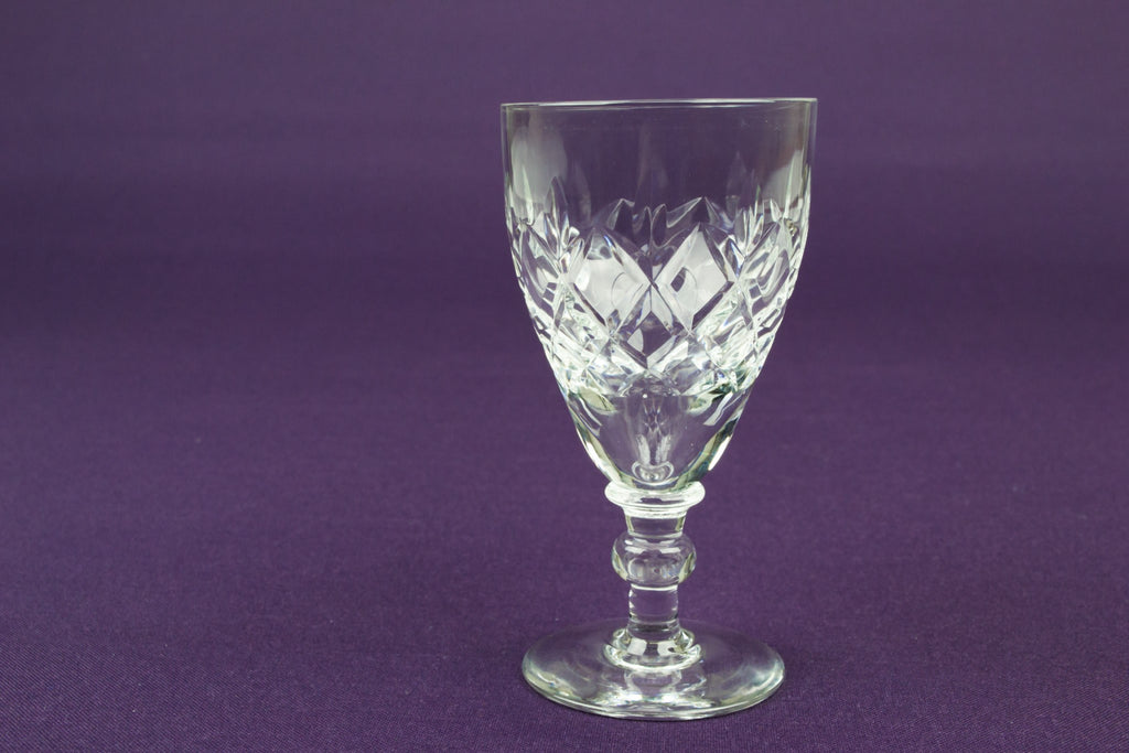 4 port glasses by Webb