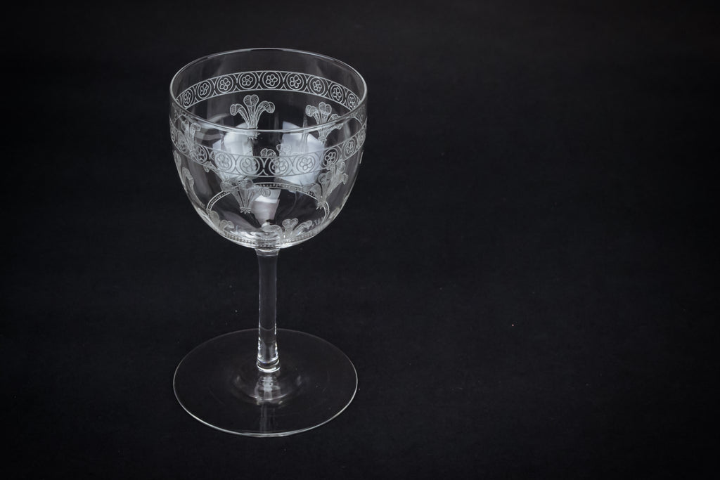 Prince of Wales wine glass