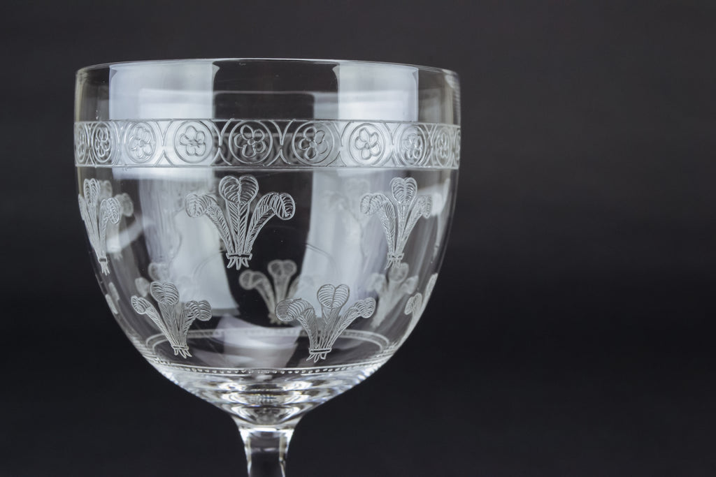 Prince of Wales wine glass