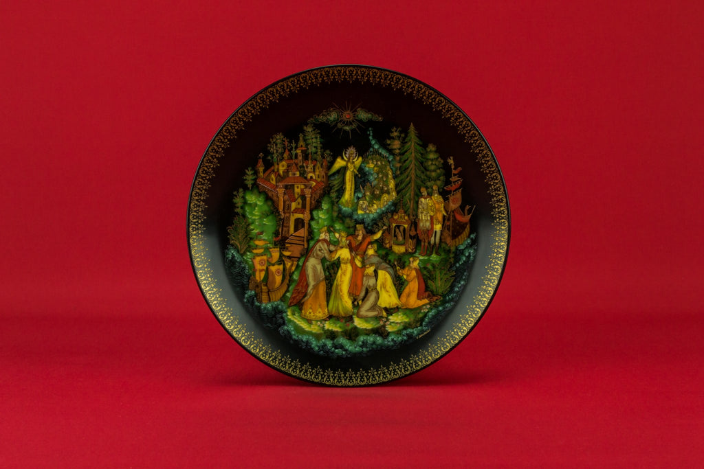 Decorative fairy tale plate