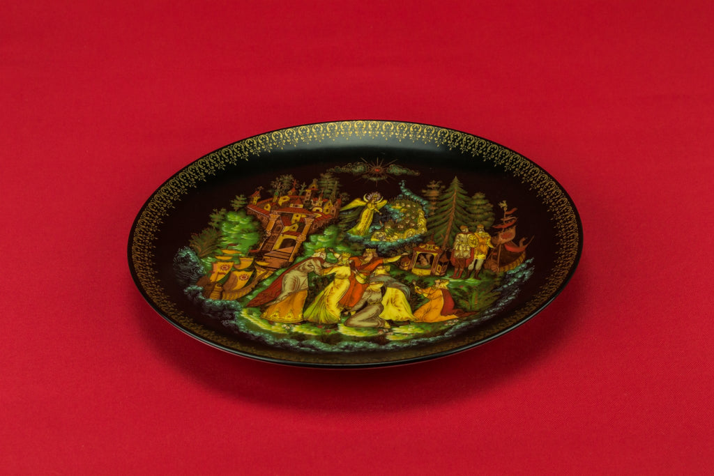 Decorative fairy tale plate