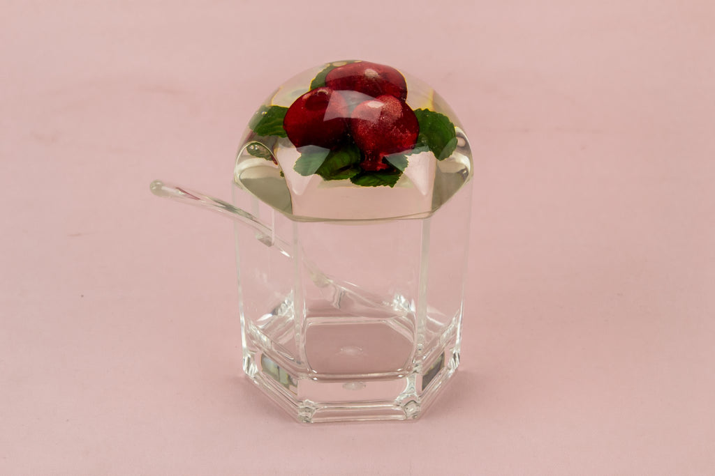 Condiment serving pot
