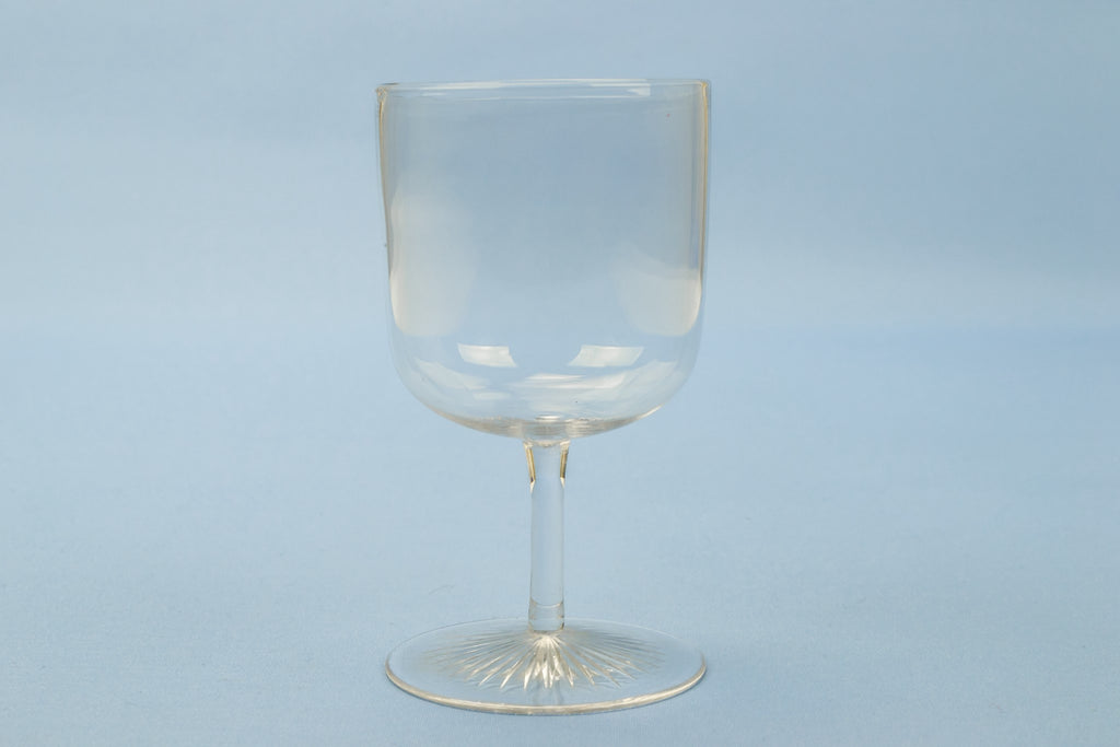 4 wine stem glasses