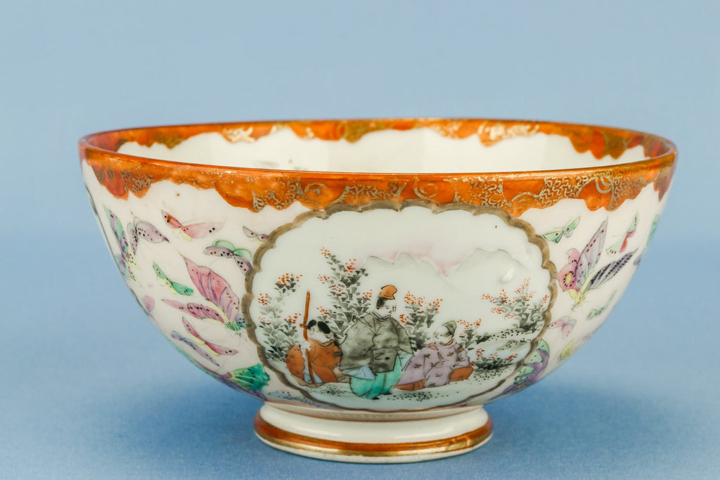 Serving porcelain bowl