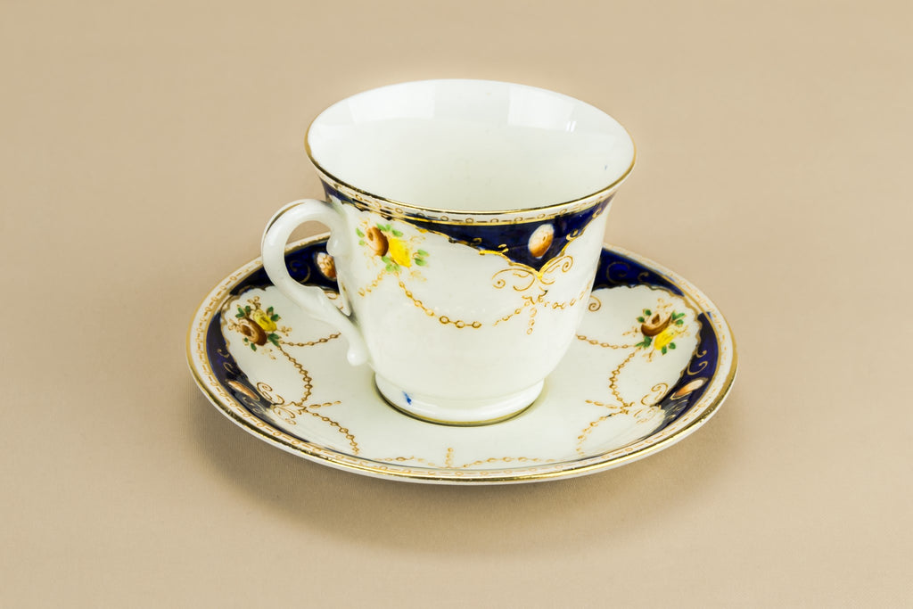 Flow blue coffee set for 5