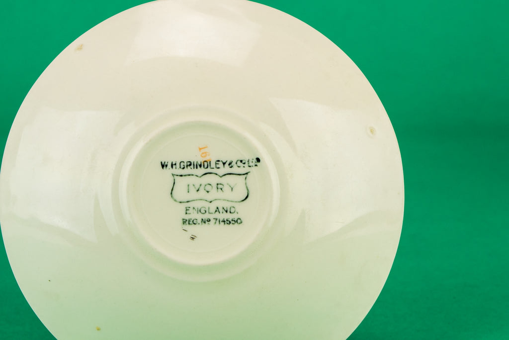 6 Grindley pottery plates