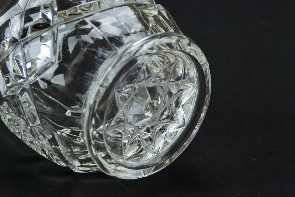 Glass condiment bowl