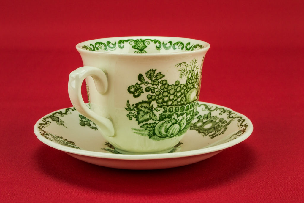 Green tea set for 4