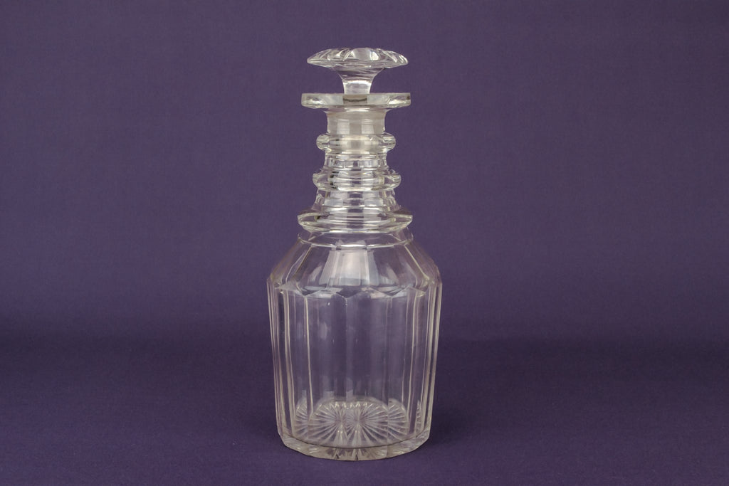 Cut glass Nelson decanter
