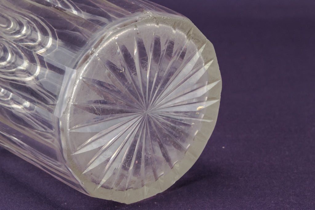 Cut glass Nelson decanter
